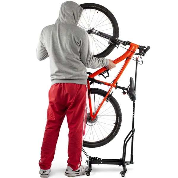 Fahrradständer mit Rädern